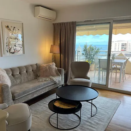 Palais Florentin - Prime Location -150m Casino Gardens - Panoramic Sea View - Large Terrace - Parking